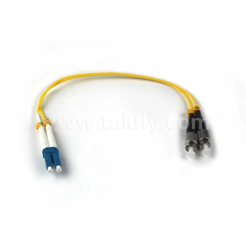 0.2dB Low Insertion Optic Fiber LC APC SM Dx Patch Cord