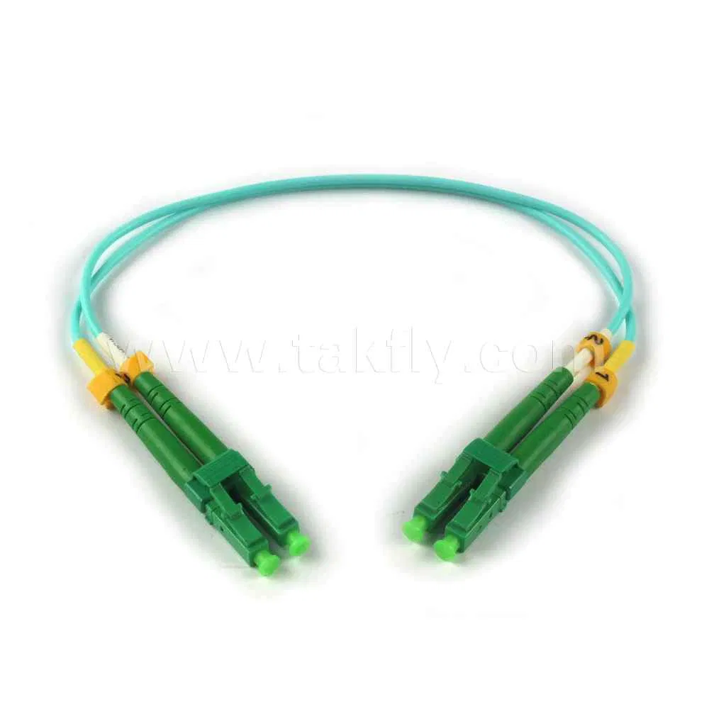 0.2dB Low Insertion Optic Fiber LC APC SM Dx Patch Cord