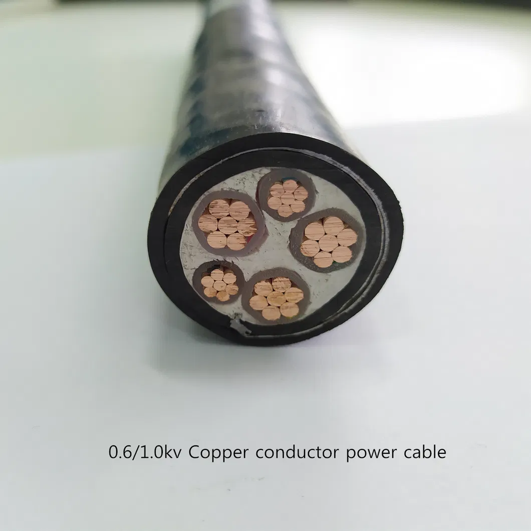 0.6.1.0 Kv Copper Conductor Electric Power Cable XLPE Insulated PVC Sheathed Underground Cable