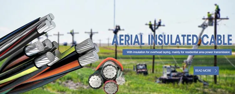 0.6/1kv Aerial Bundled ABC Cable Single Core 16mm 35mm 75mm.