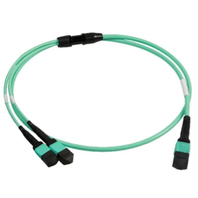 12 Fiber MTP/MPO Multimode 3.0mm Trunk Cable Assembly Jumper Fiber Optic Micro Patch Cord