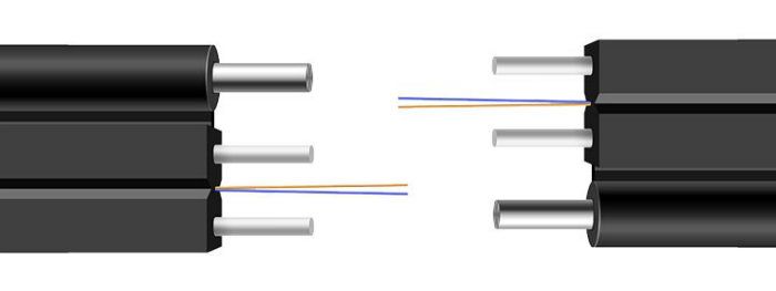 1c, 2 C, 4c, 6c, 8c, 12c Drop Cable/Optical Indoor/Outdoor Drop Cable/ Aerial FTTH Fiber Optical Cable