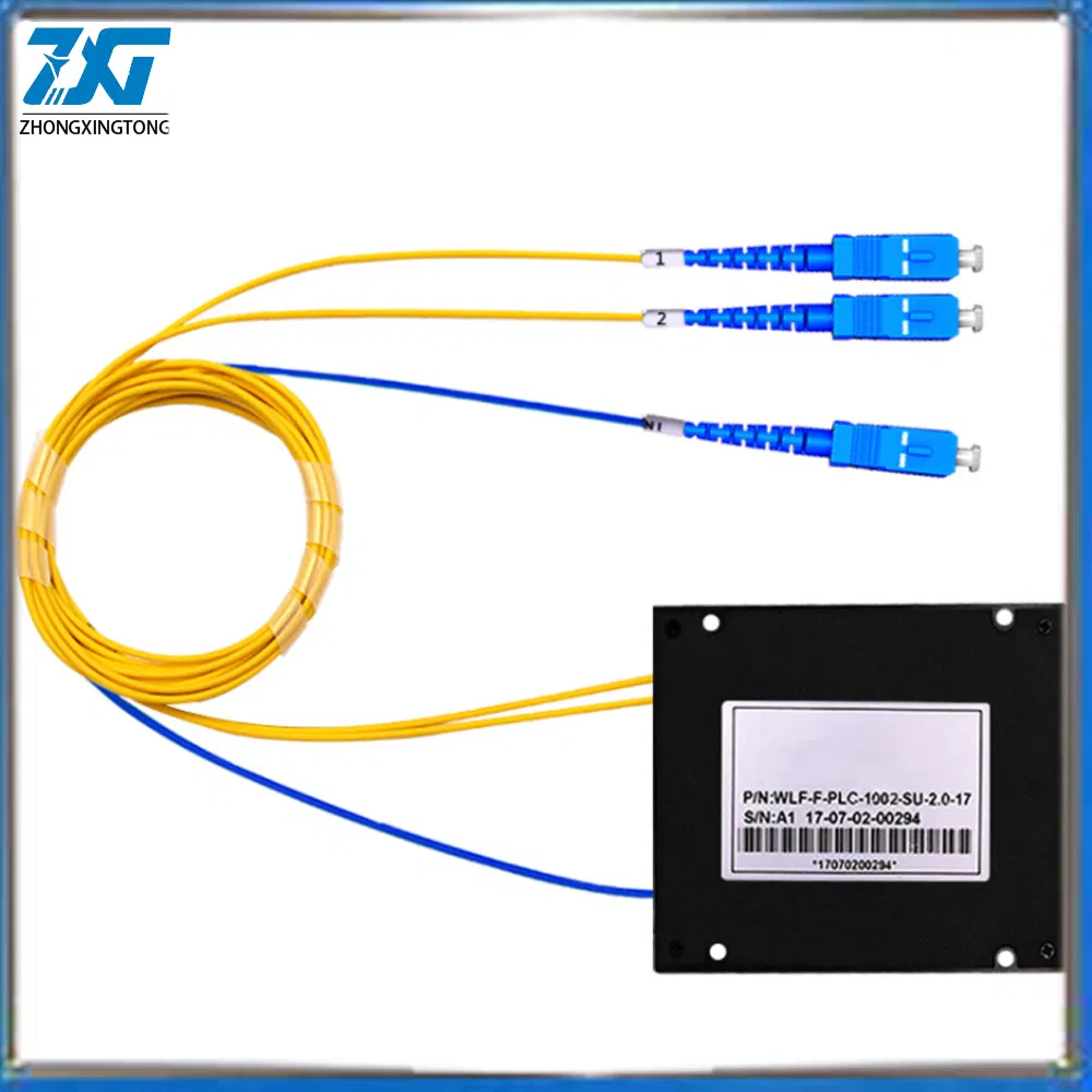 1xn 2xn PLC Splitter Fiber Optic Fbt Copuler Splitter PLC Splitter with Factory Price