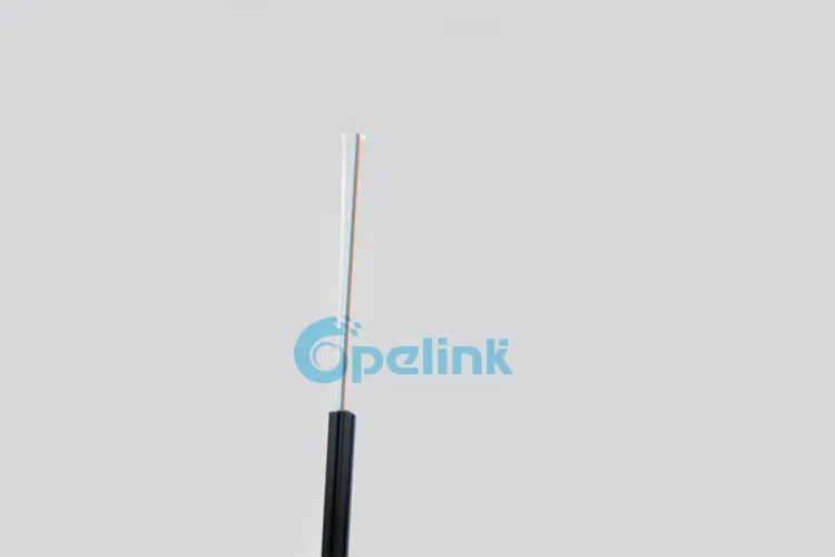 2 Core G657A1 LSZH Figure 8 FTTH Drop Wire Cable FRP Strength Anatel Certified