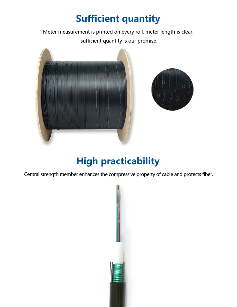 252 Core Duct Fiber Ribbon Cable with Best Price Gydxtw
