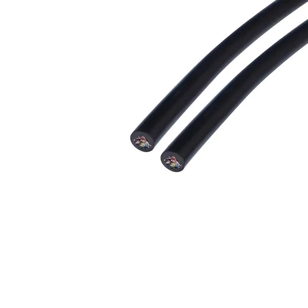 26AWG 28AWG UL2725 Black PVC Insulated 4 Core Shielded Cable
