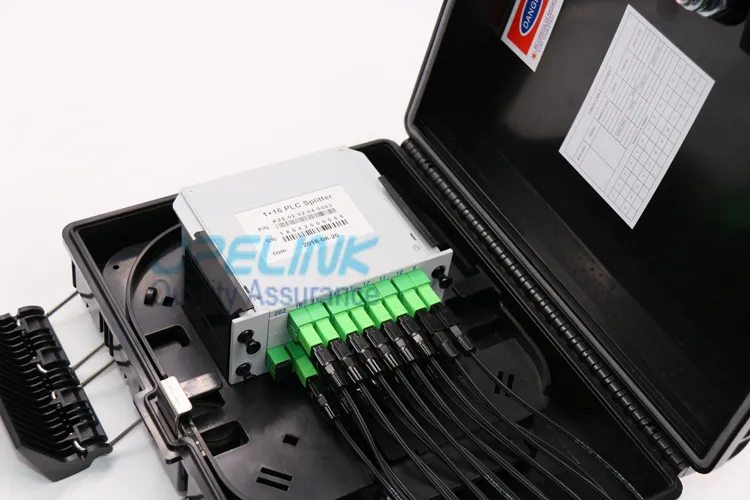 293*219*84mm OEM RoHS Communication Optical Cables Opelink Fiber Optic Terminal Box Manufacture