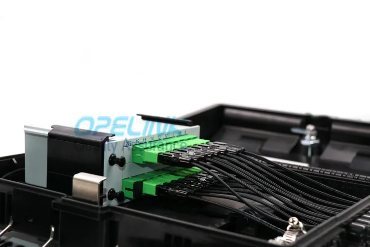 293*219*84mm OEM RoHS Communication Optical Cables Opelink Fiber Optic Terminal Box Manufacture