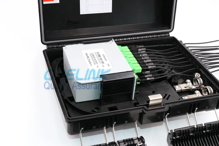 293*219*84mm OEM RoHS Outdoor Waterproof Fiber Optic Terminal Box with High Quality