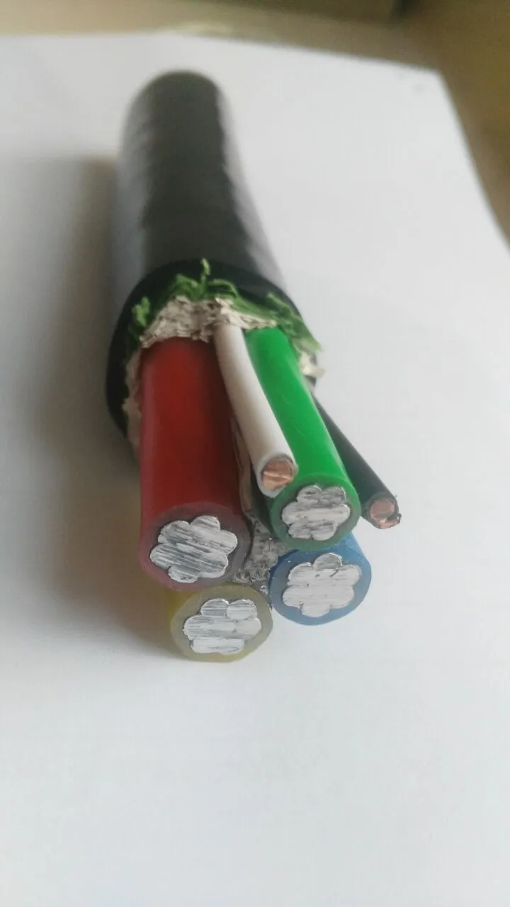 3*4+1*6+2*12AWG Power Cable Al/XLPE/PVC Power Cable for Mexico