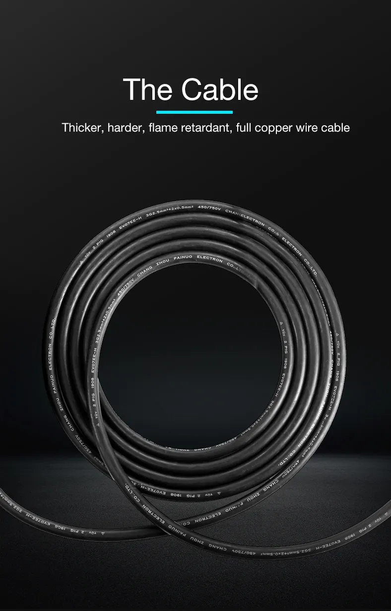 32A 3phase IEC 62196 Type 2 Evse Charging Cable for Renault Zoe