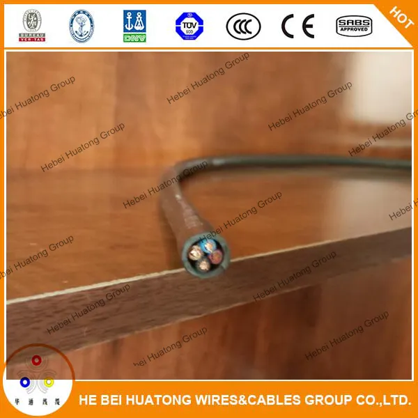 4 AWG 3 Conductors + #8 Ground, Unshielded 600V UL Type Tc-Er Cable