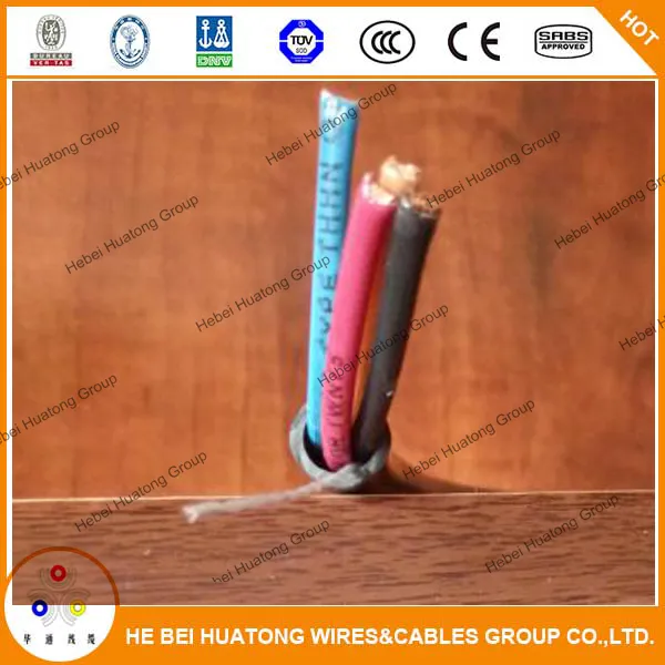 4 AWG 3 Conductors + #8 Ground, Unshielded 600V UL Type Tc-Er Cable