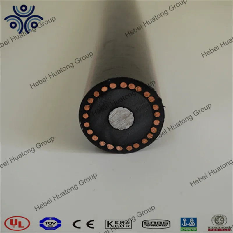 5-46kv UL 1072 Icea 94-649 Aluminum Conductor 100% 133% Trxlpe Insulation Longitudinal Water Penetration Urd Power Cable