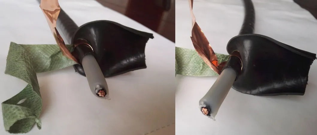 5kv 6mm2 XLPE Cts PVC Cable Airfiled Lighting Cables