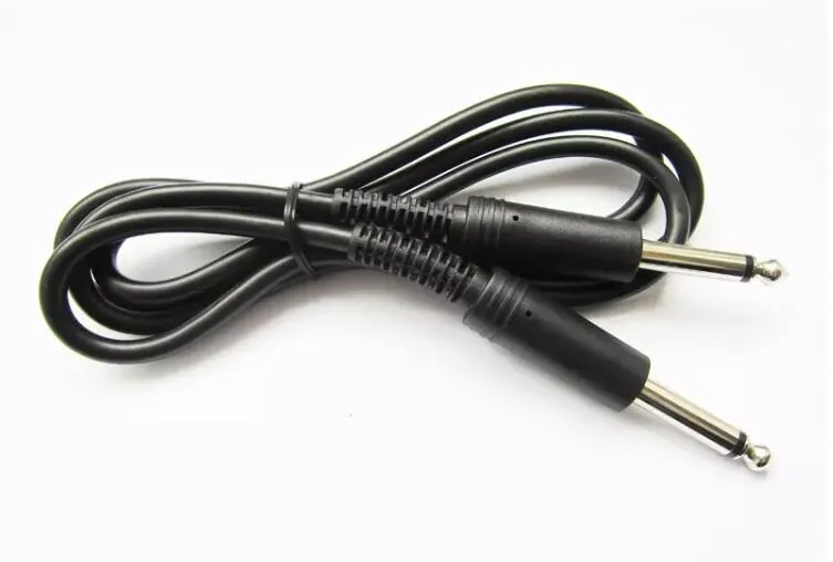 6.35mm Stereo Audio Cable Male to Right-Angle Male XLR Cable