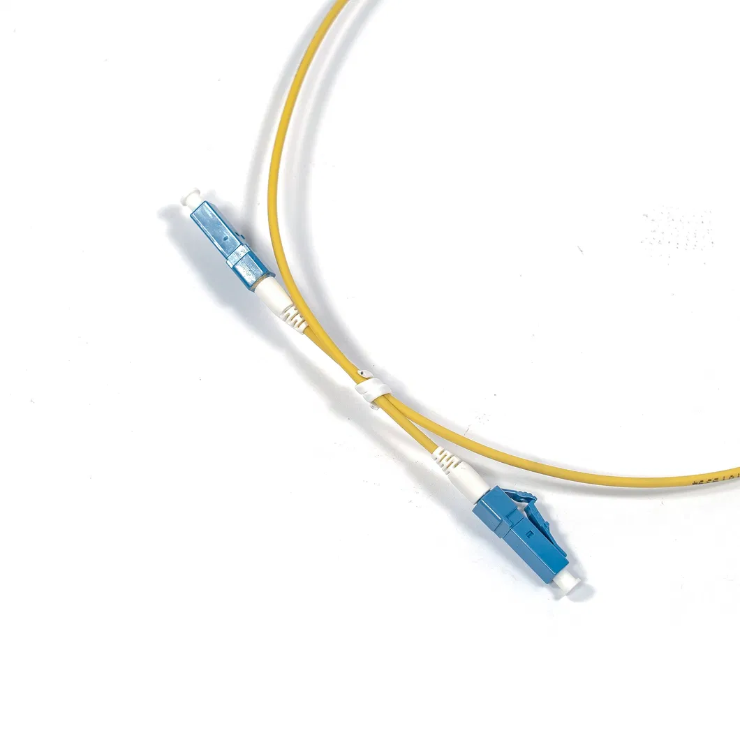 Abalone Simplex G657A2 Sc / APC to Sc/APC Single Mode Cable Fiber Optic Patch Cord Factory OEM