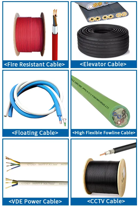 Ageing Resistance Conductor Fire Alarm Control Resistant Cable for Building