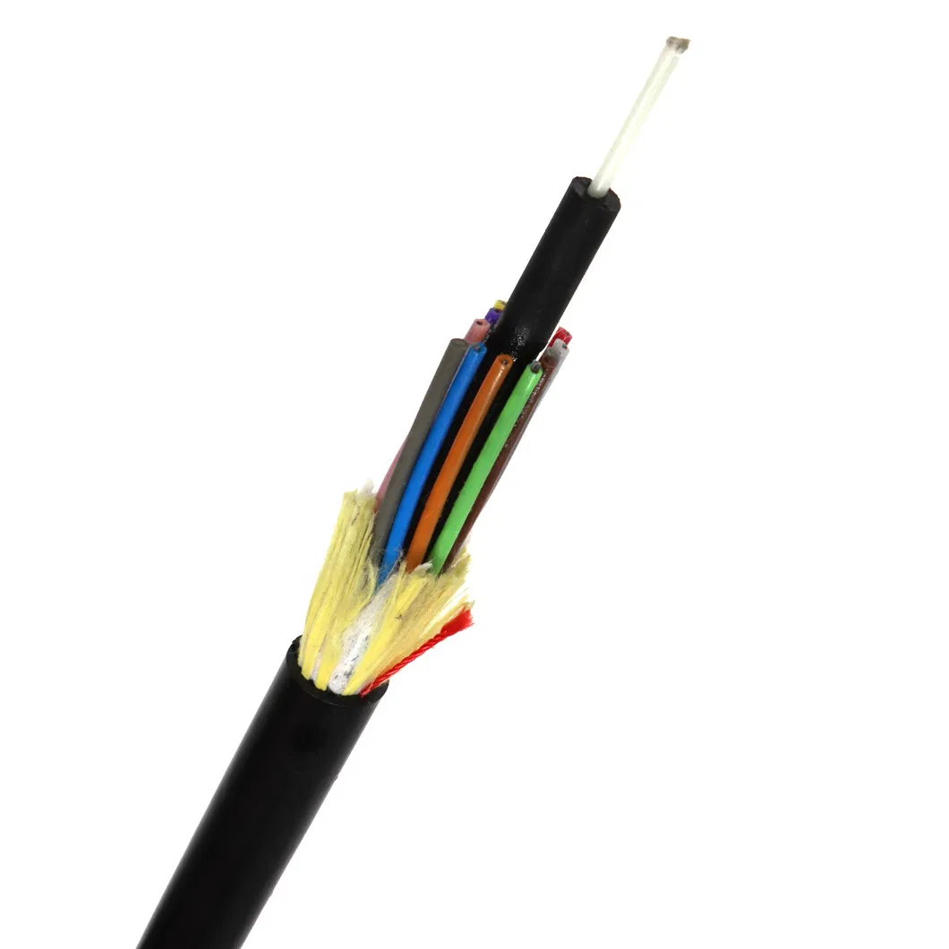 All-Dielectric ADSS Fiber Optic Cable Self-Supporting Aerial Outdoor 6 Core Fiber Optic Cable ADSS Optic Fiber Cable