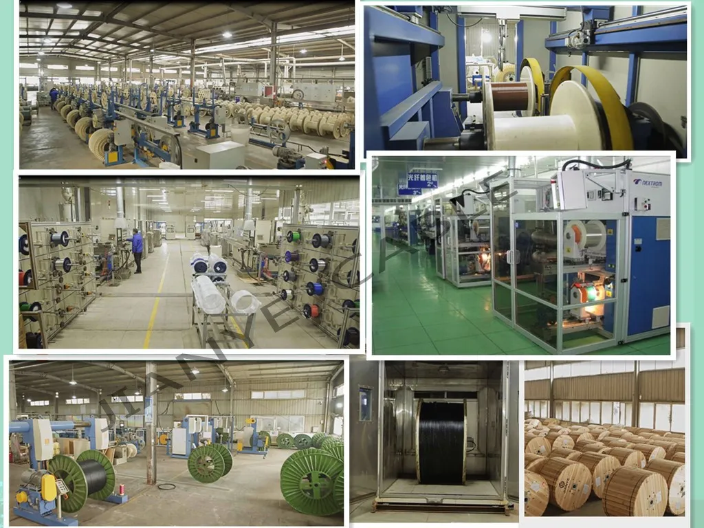 All-Dielectric ADSS Fiber Optic Cable Self-Supporting Aerial Outdoor 6 Core Fiber Optic Cable ADSS Optic Fiber Cable