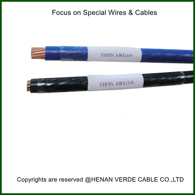 AWG #10 12 14 16 Nylon Cable Thhn Electric Wire Cable