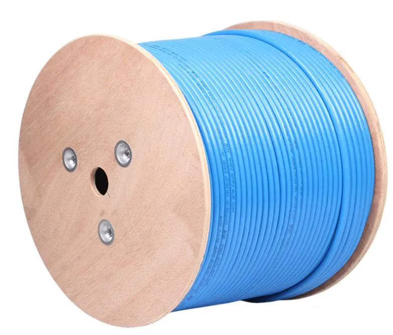 AWG Copper Fire Resistant UTP CAT6 305m Bare Copper LAN Cable