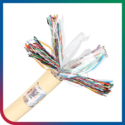 Bc or CCA PVC Jacket Unshield Indoor 4 Core Telephone Cable