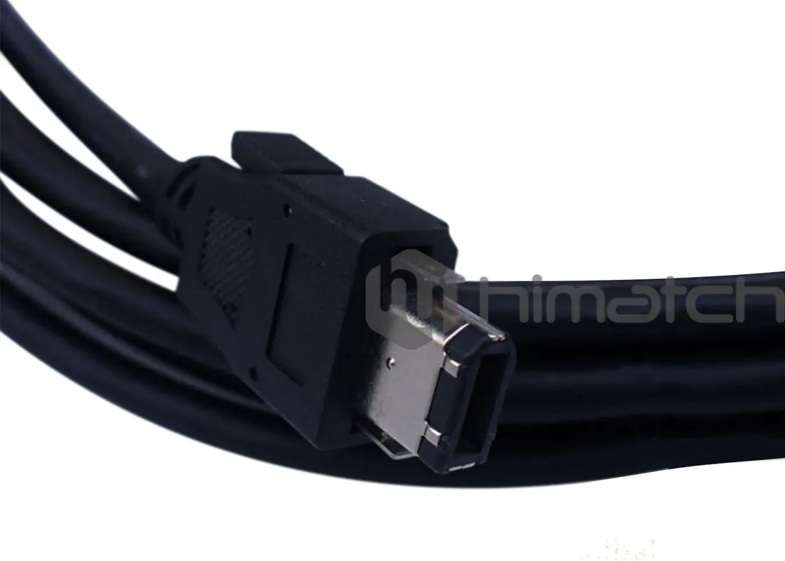 Cable Assembly with Screw Locking 5m for 1394 Port Camera