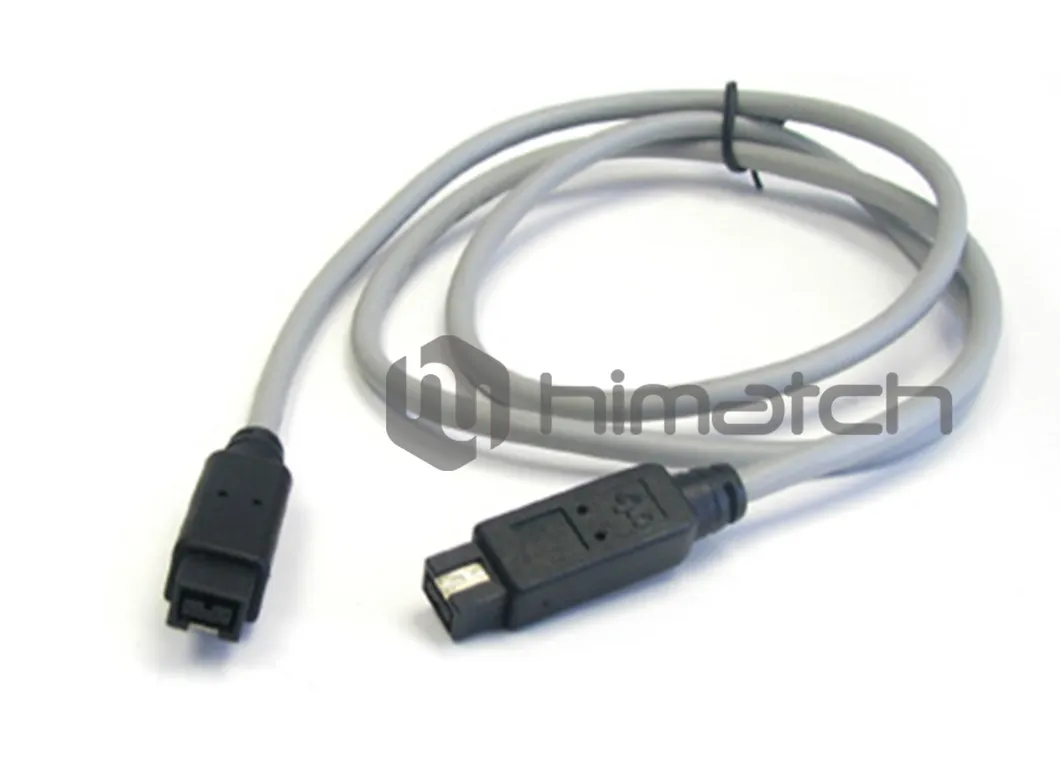 Cable Assembly with Screw Locking 5m for 1394 Port Camera