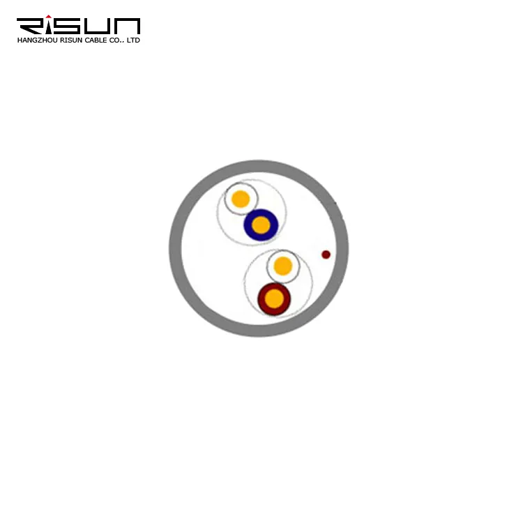 Cabo De Rede Cftv Cat5e 2pares Cu Risun LAN Cabo