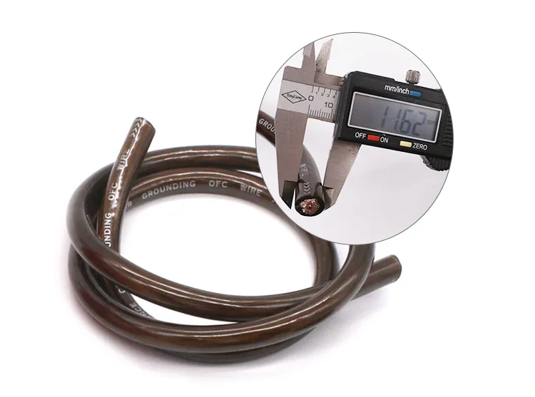 Car Audio Modified Power Amplifier Set Line 2ga Copper Clad Aluminum Power Amplifier Set Line Subwoofer Modified Audio Wire