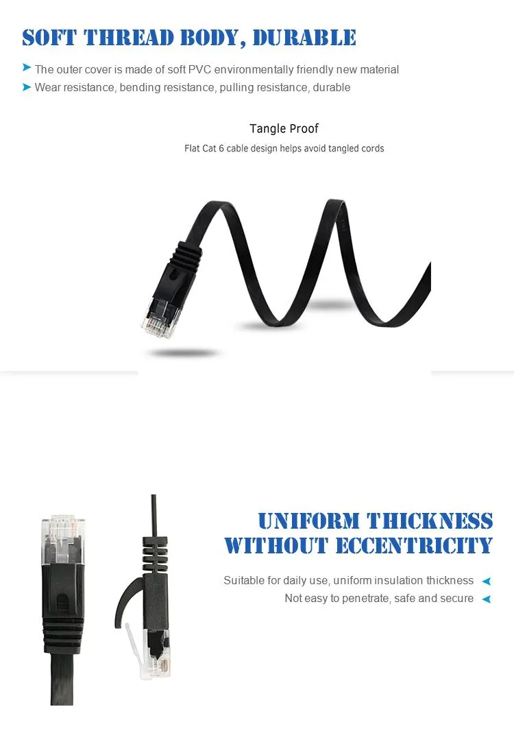 CAT6 UTP LAN Cable Easy Pull Box 305m Test 4pair 24 AWG Cobre Cable De Red CAT6 UTP CCTV Security Camera Cable 1000FT LAN Cable Network Cable