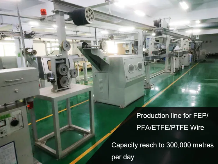 Certificated High Temp. Resistant Lead Electrical PTFE Insulated Wire