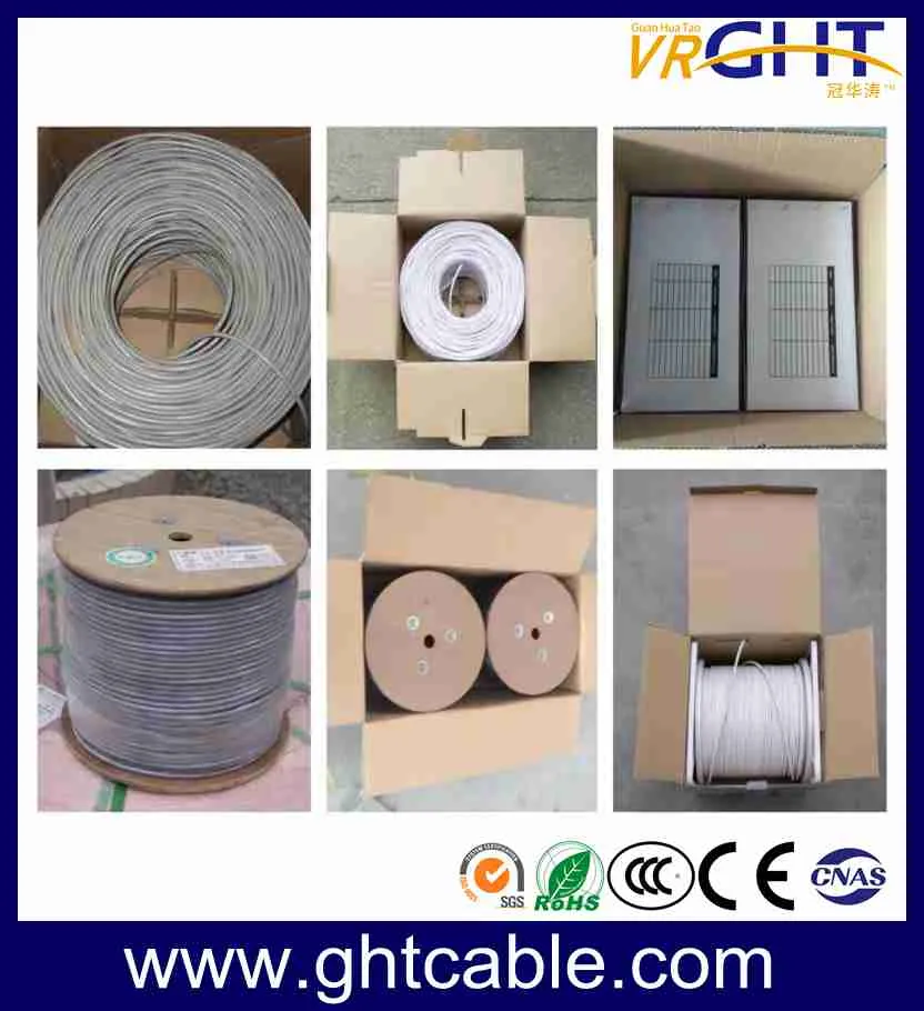 China Hot Sale 26AWG Bc Indoor UTP Cat5e LAN Cable