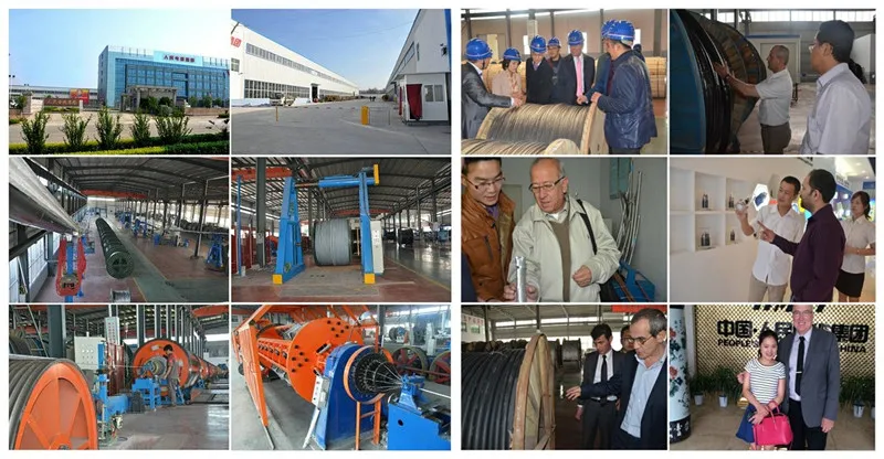 China Supplier Aluminium Conductor Steel Reinforced ACSR Bare Conductor