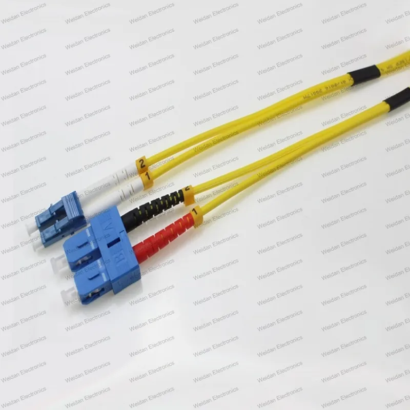 Commscope Sc-Sc Sm Dx 2.0mm LSZH PVC 5m Fiber Optic Patch Cord