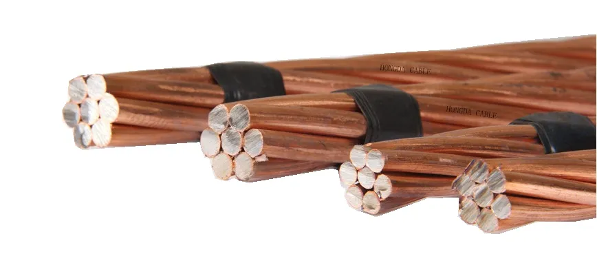 Copper Clad Steel Strand Wire 2.59mm 2AWG 1/0AWG