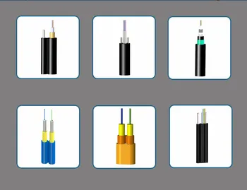 Direct Burial Good Quality PBT Loose Tube2-288 Optical Fiber Cable