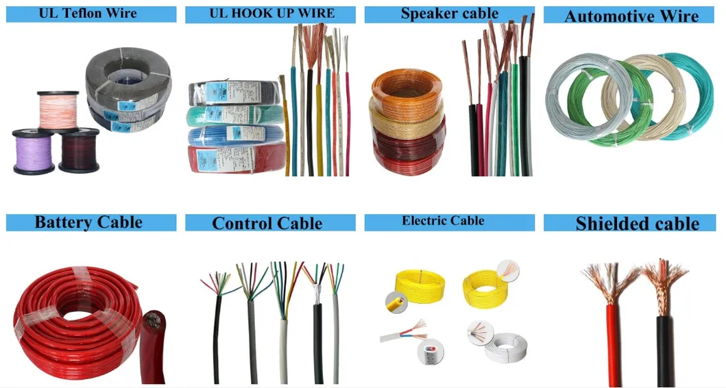 FEP Coated Tinned Copper Wire UL1591 High Temperature Wire 16AWG 1.5mm Electric Cable