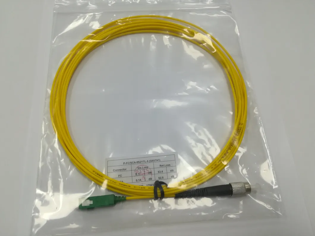 Fiber Optic Cable Patch-Cord with Small Boot