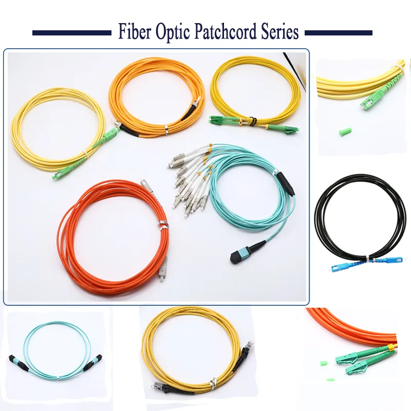 Fiber Optic Jumper Sm/mm Sc APC to Sc APC Patch Cord