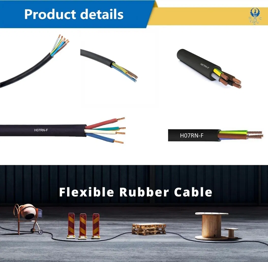 Flexible 35mm 50mm 70mm2 120mm Rubber Jacket Welding Cable