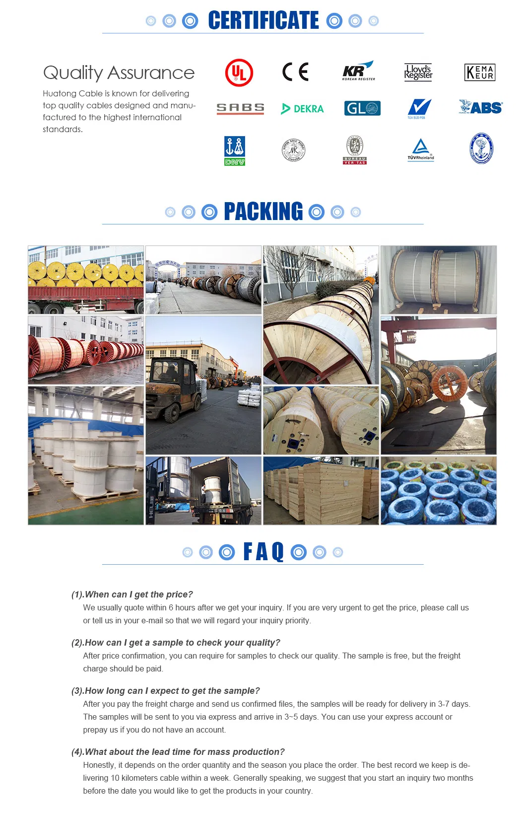 Flexible Rubber Cable Multicore Electrical Wire with High Quality Power Cable