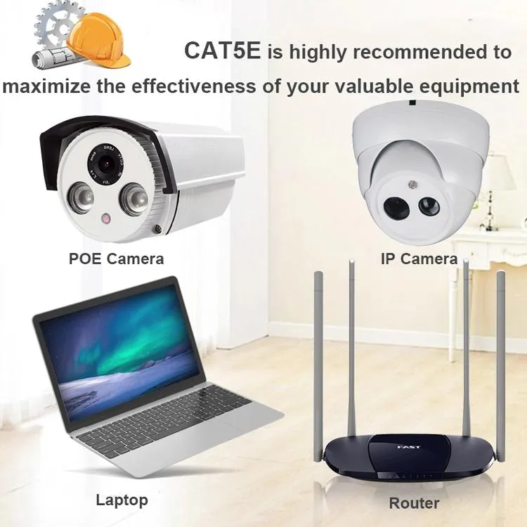 FTP Cat5e 305m Cat 5e Network LAN Cable Communication Cables