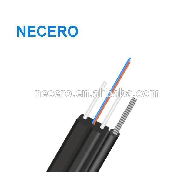 GJYXFCH 1fo G657A1 Fiber FTTH Self-Supporting Bow-Type 0.33mm*7 Stranded Steel Type Drop Cable