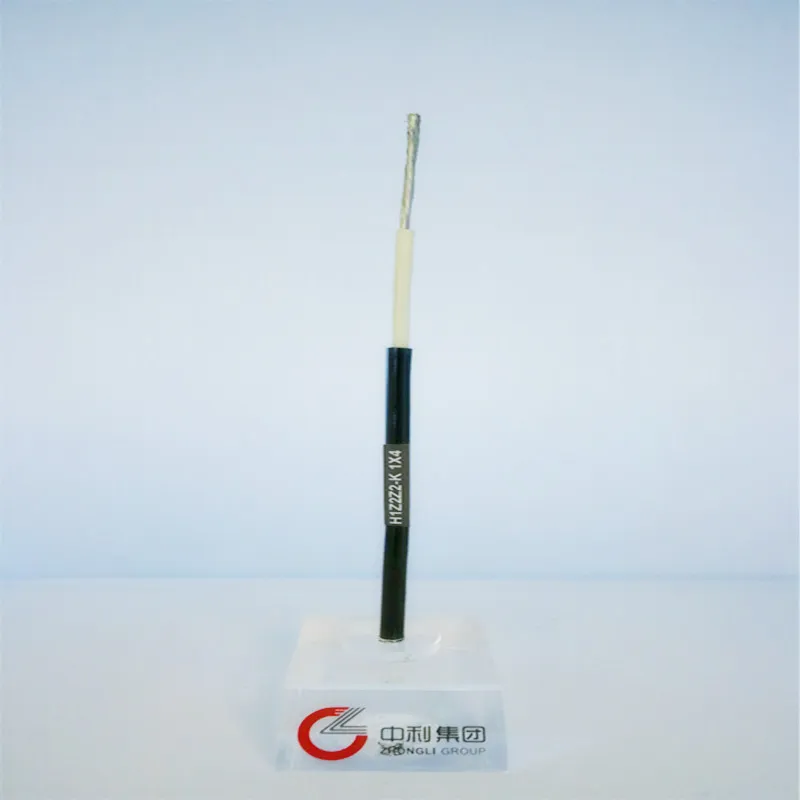 H1z2z2-K 1500V Black PV Cable with TUV Approved 4.0mm2 En50618