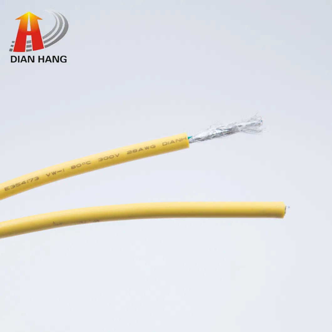 High Quality Awm 1185 Shielded Wire PVC Wire Hot Sale Electrical Wire Single Core Insulated Control Copper Wire Copper Cable