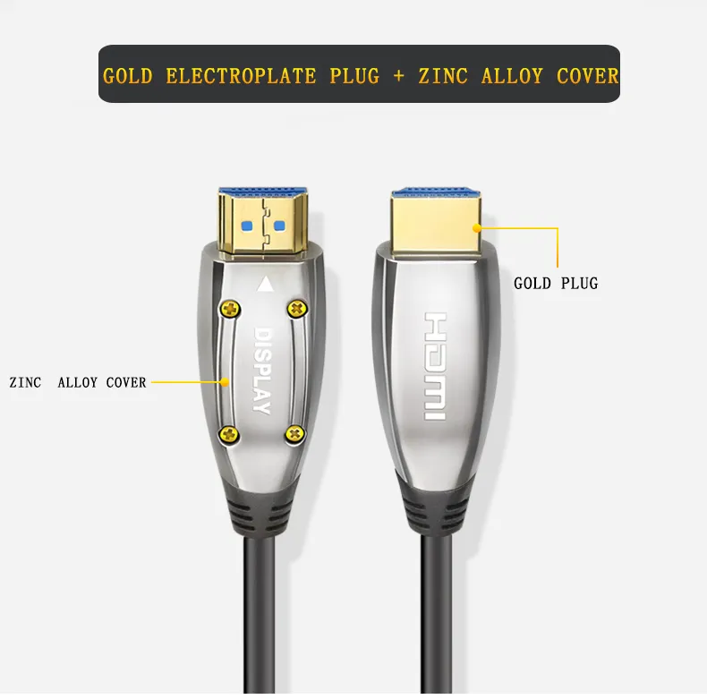 High Speed Home Theater 8K Aoc HDMI 2.1 Fiber Optic Cable