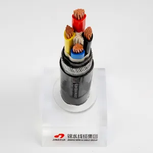 High Voltage PVC Insulation Power Copper Cable