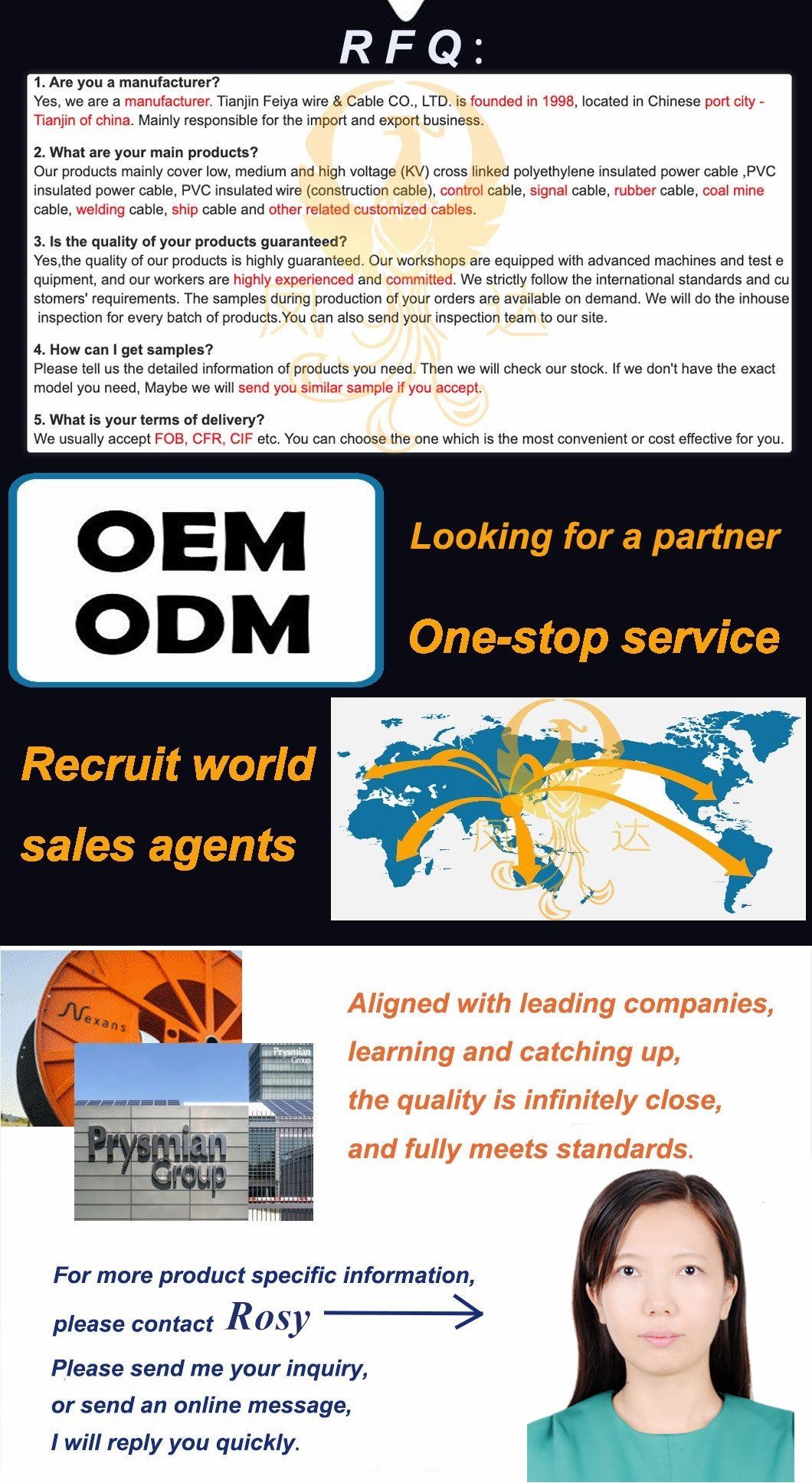 IEC60502 BS6004 BS6346 BS5467 Low Voltage Cable PVC Sheathed Electrical Cable with PVC Insulated